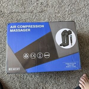Air Compression Massager Boxed Unit - Full leg compression